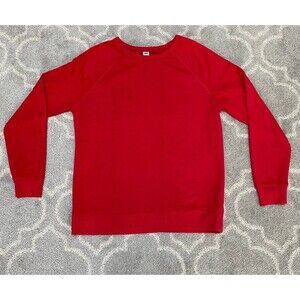 Old Navy Red Raglan Sweatshirt Medium